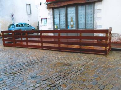 Terrasse pour bar et restaurant