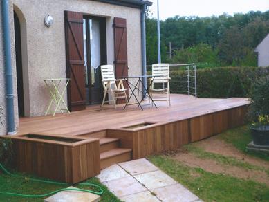 Terrasse suspendue