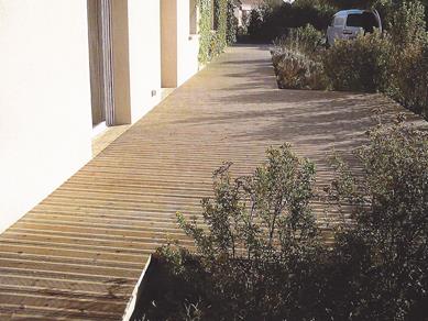 Bois autoclave pour terrasse Lyon